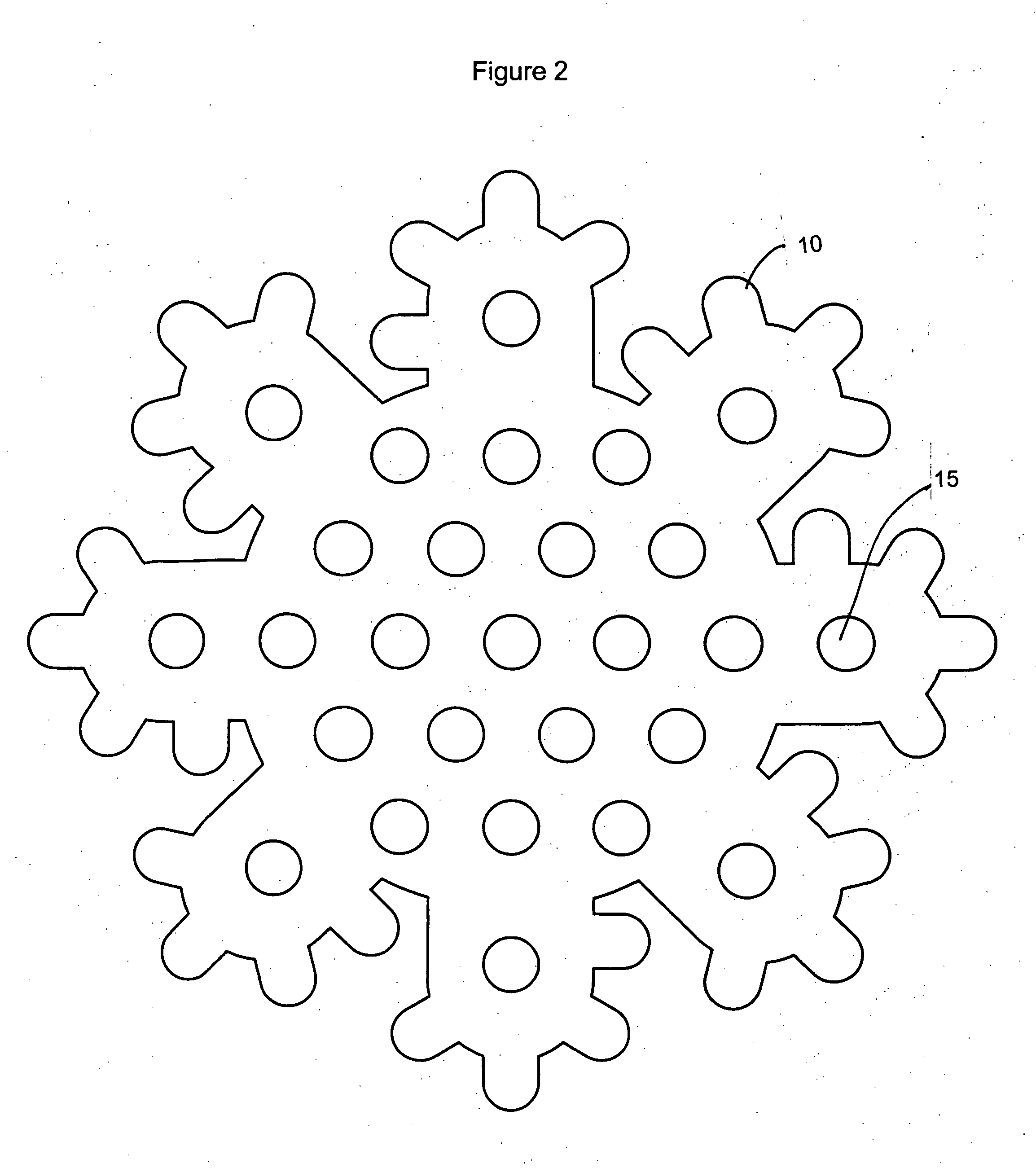 Surface directed cellular attachment