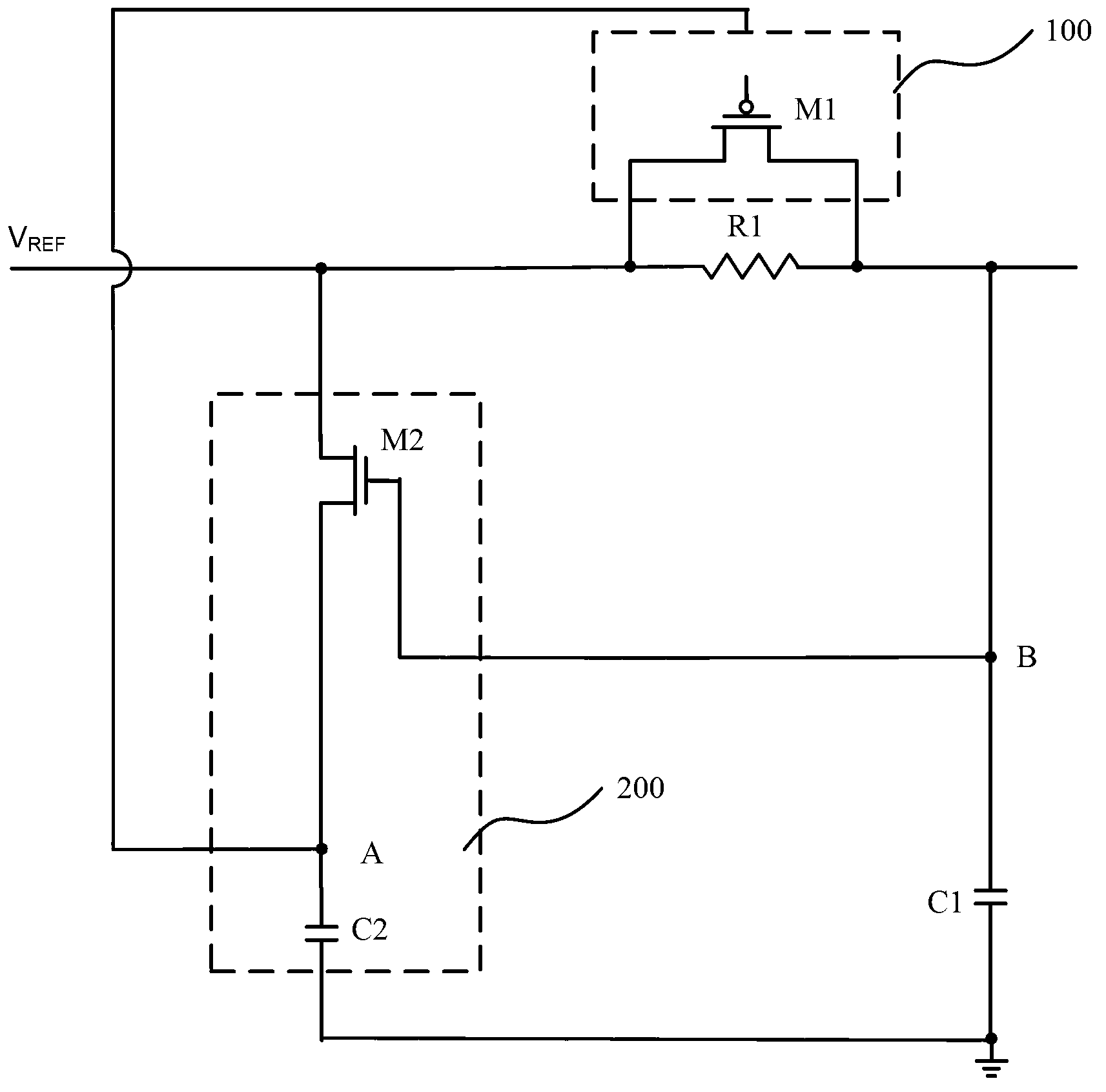 Low pass filter and low dropout regulator