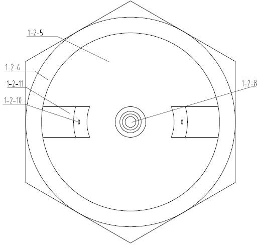 Secondary atomization fan nozzle and paint sprayer special for cast pipe