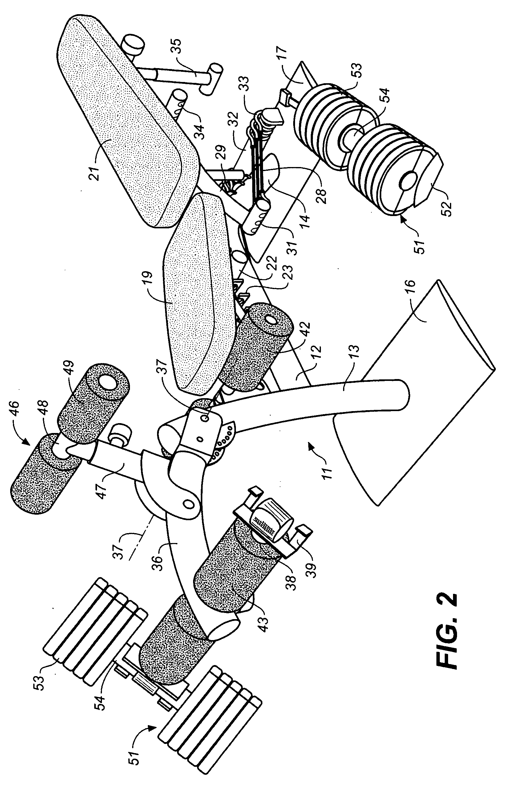 Compact weight bench with lifting assistance