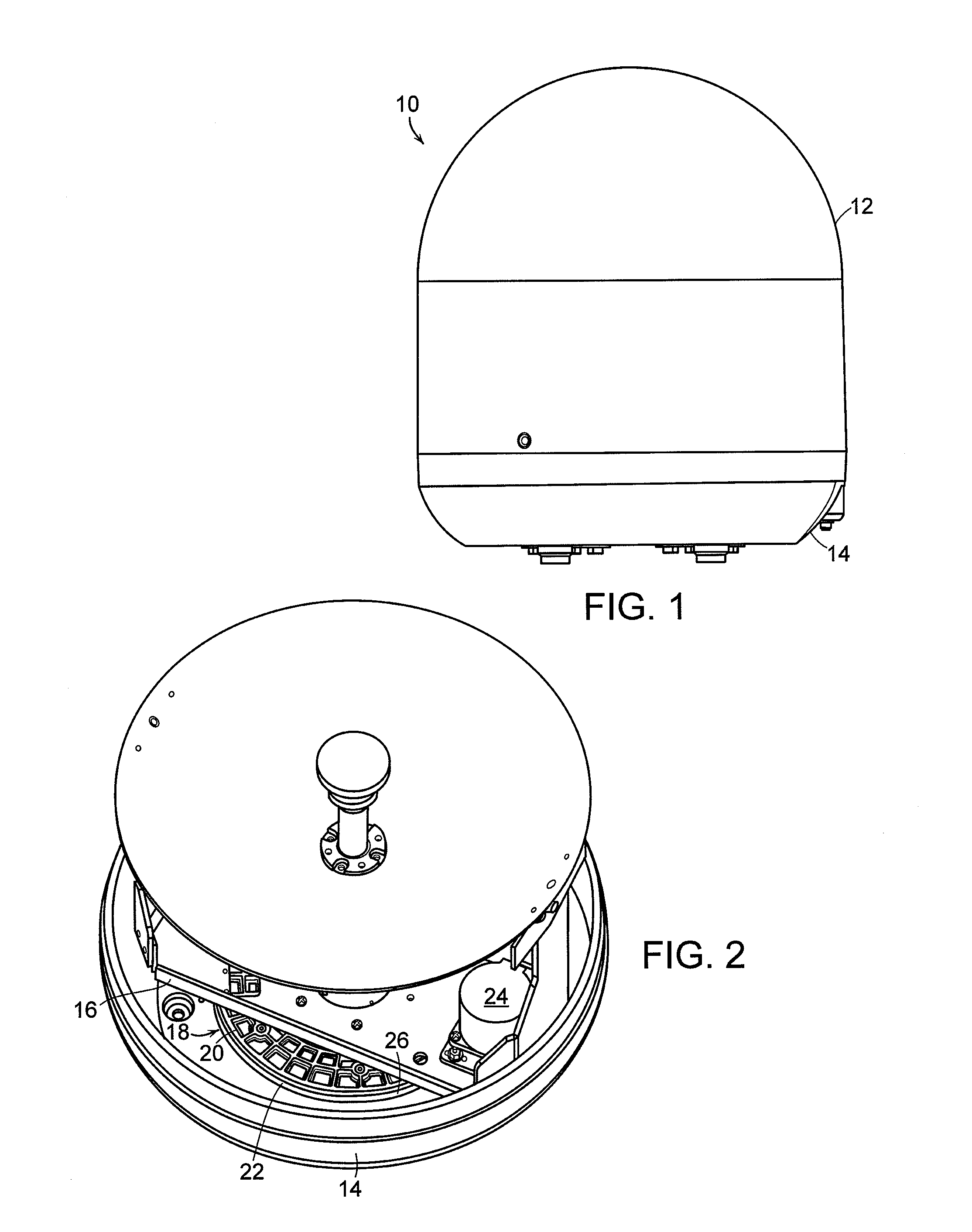 Antenna Feed-Tube-to-Amplifier Coupling