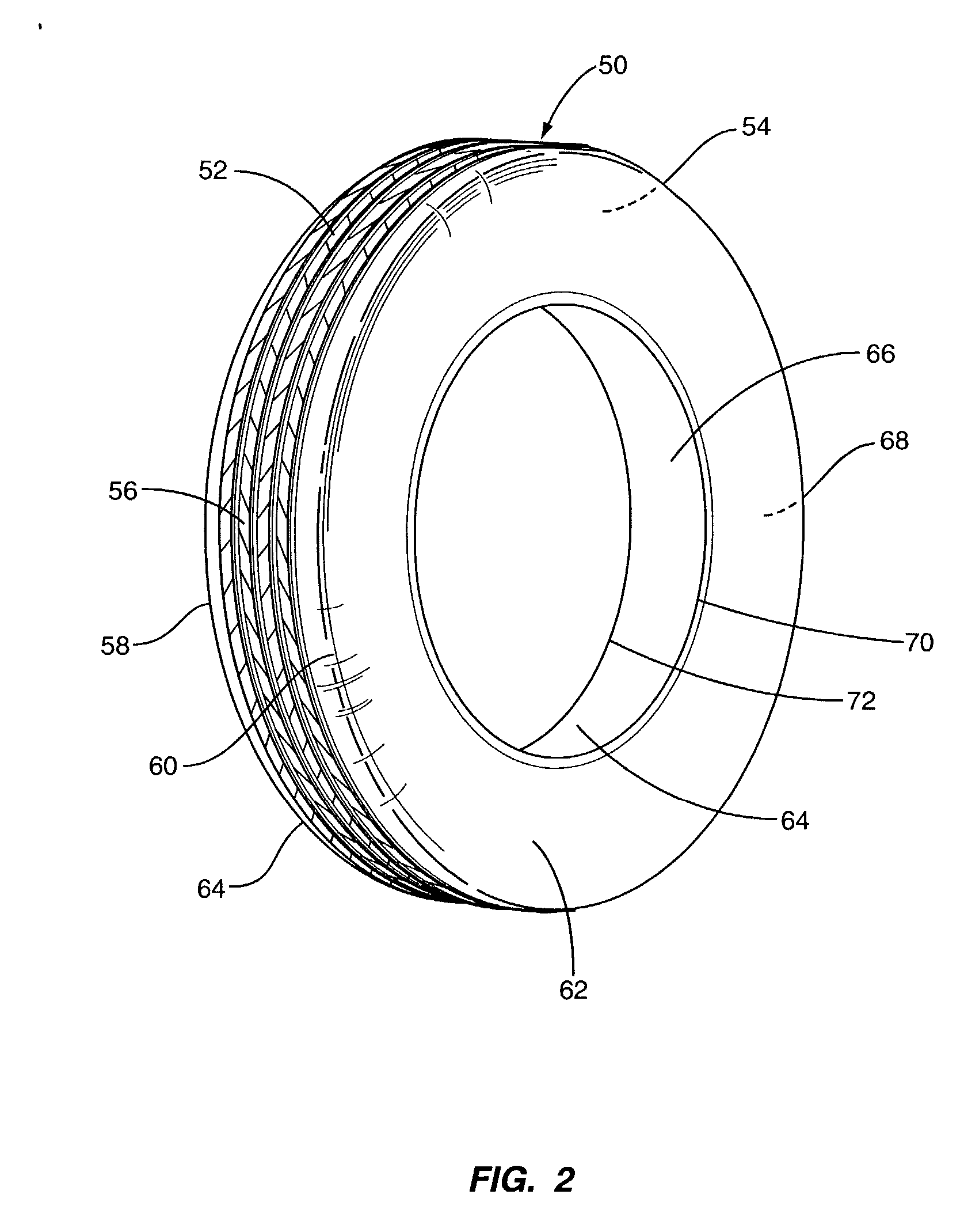 RFID tire belt antenna system and method