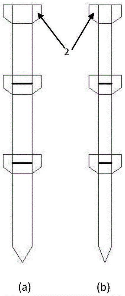 A construction method in which a rectangular enclosure pile and an enclosure structure double as a main structure