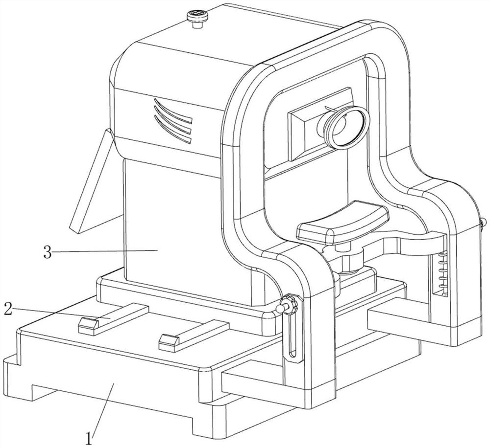 Optical coherence elastic imaging equipment for intraocular pressure measurement