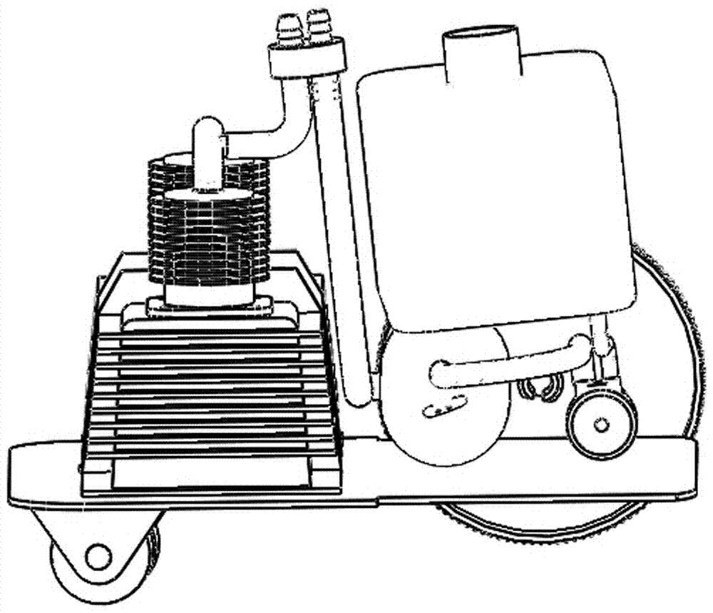 Portable vehicle-mounted steam vehicle washing machine and control method thereof