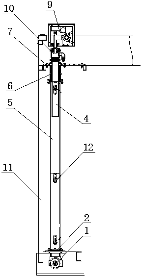 Vehicle-mounted emergency rescue lighting device and control method thereof