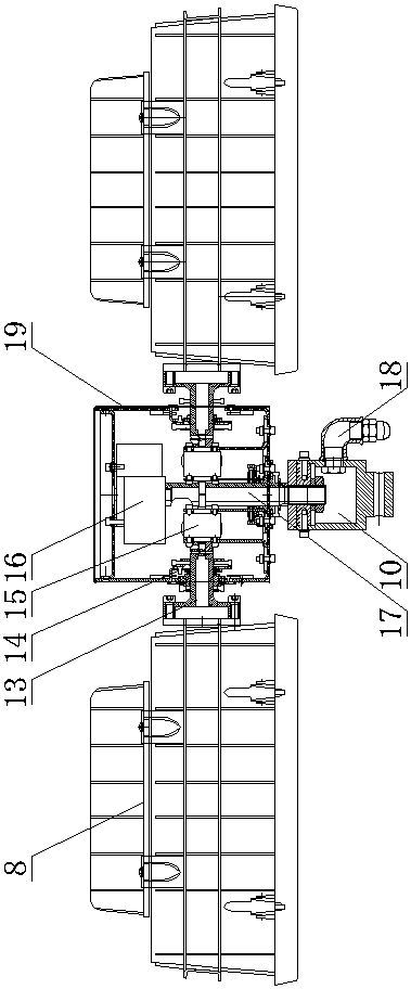 Vehicle-mounted emergency rescue lighting device and control method thereof