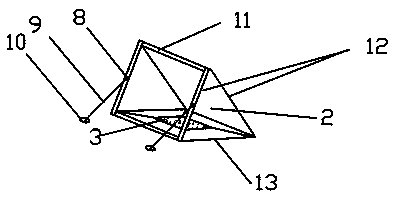 Electric power maintenance safety sign board and using method thereof