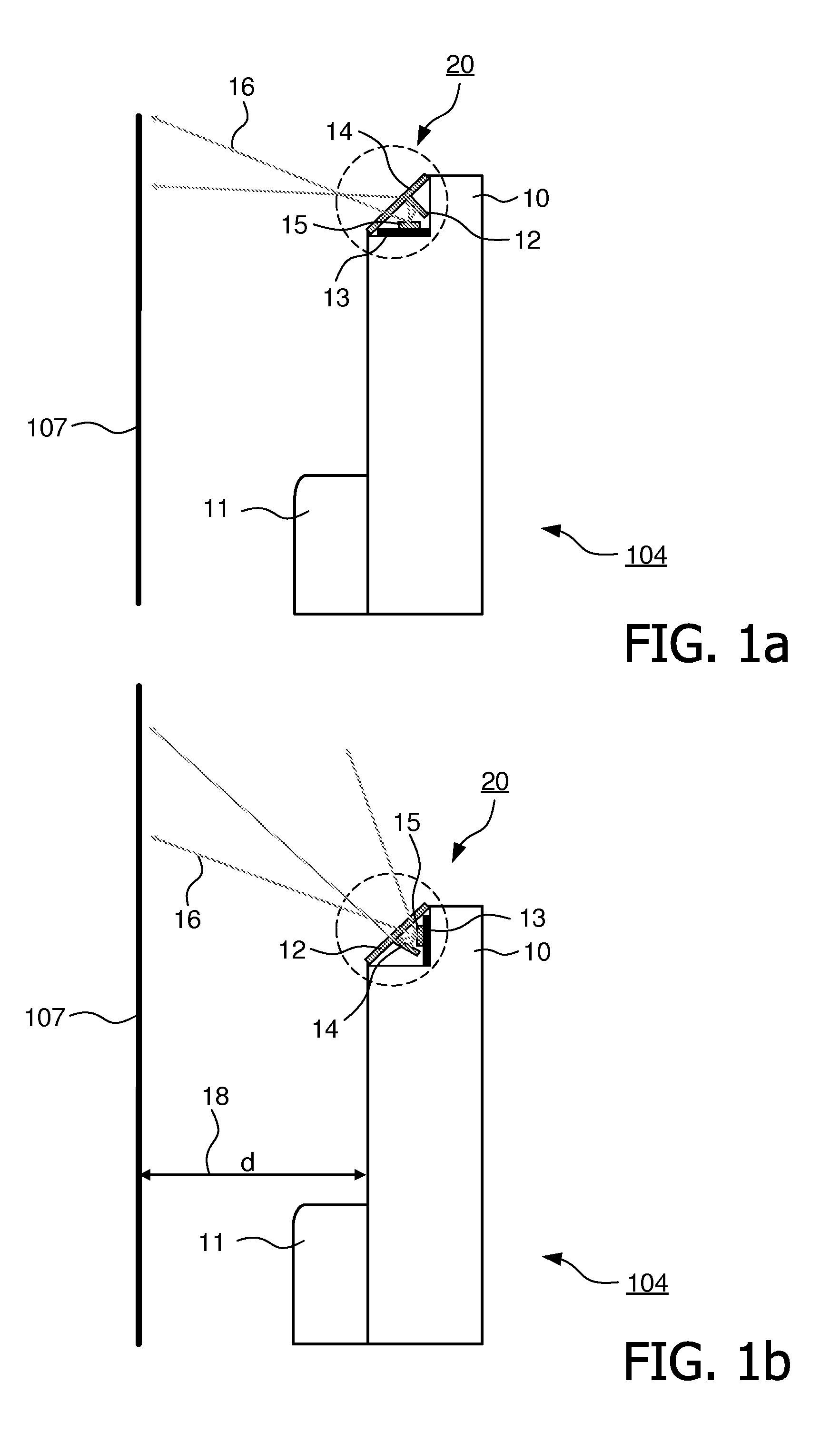 Ambience lighting system for a display device