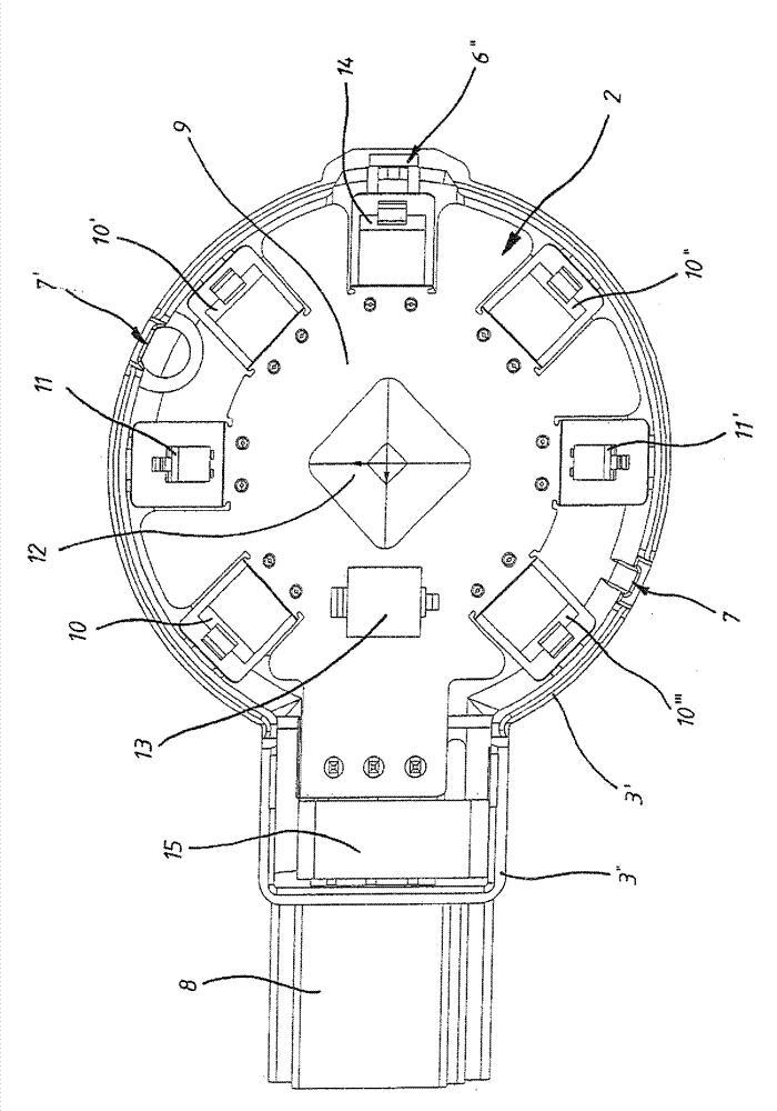 Method and sensor arrangement for detecting the visibility outside of a motor vehicle