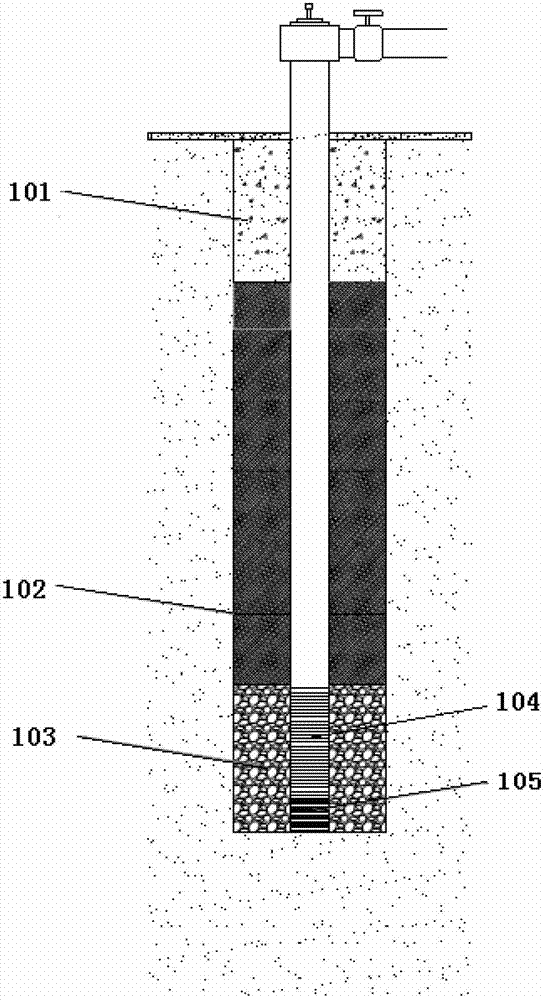 In-situ repair system for treating pollution of underground water