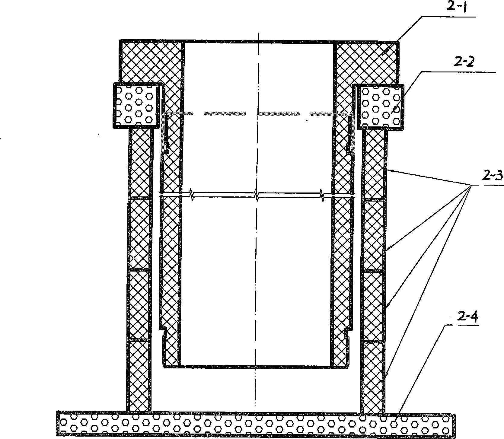 Process for preparing ceramic cartridge for super long type high voltage fuse