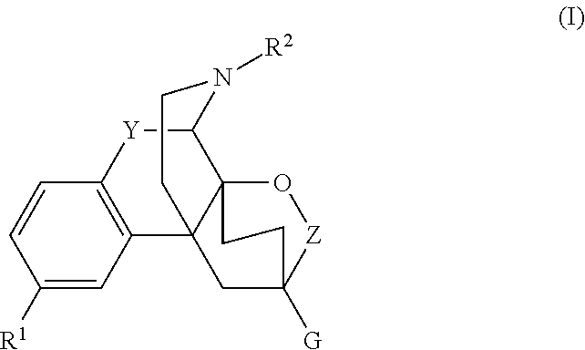 Opioid receptor modulating oxabicyclo[2.2.2]octane morphinans