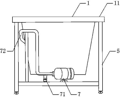 Multifunctional bathtub controlled by panel