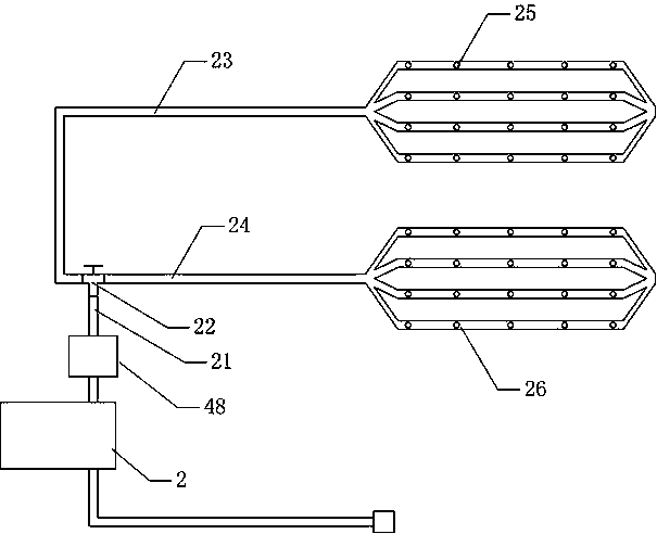 Multifunctional bathtub controlled by panel