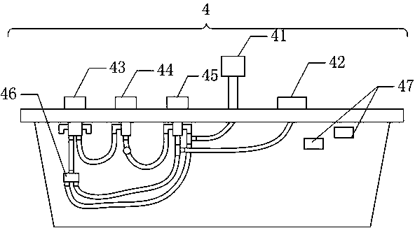 Multifunctional bathtub controlled by panel