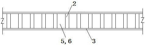 A self-balancing prefabricated face, cast-in-place core-filled wall