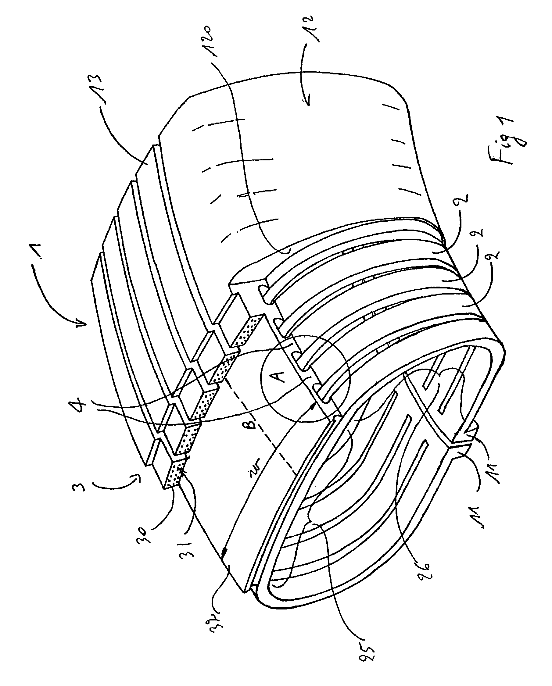 Flexible non-pneumatic tire