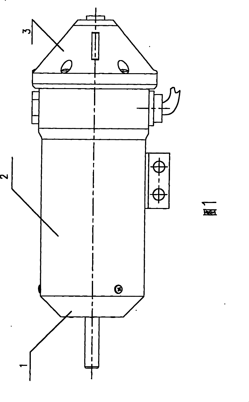 Compensated underwater brushless DC motor structure and assembly method thereof