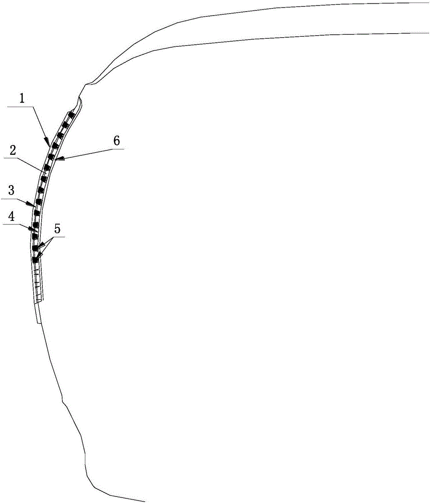 Radial tire with dual-cavity sidewall structure