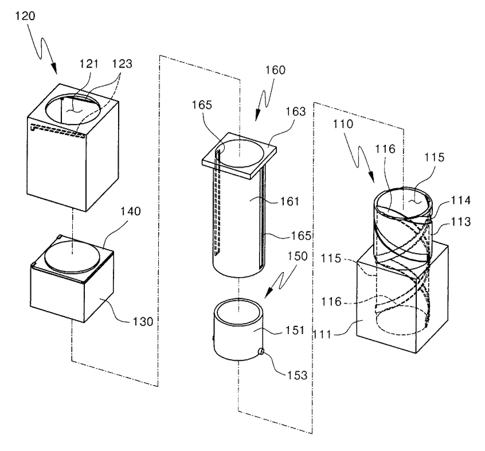 One-hand lipstick container