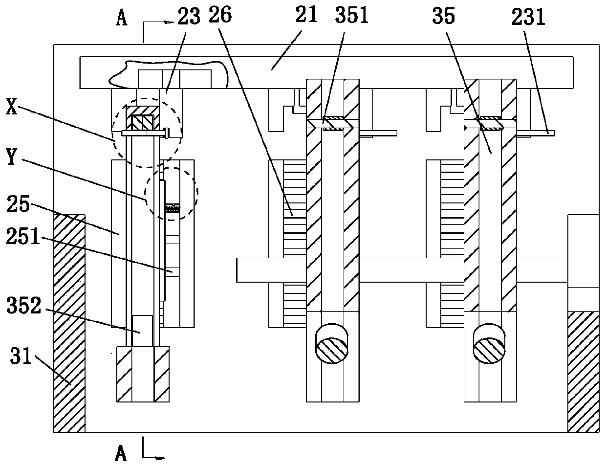 Construction site assembling mechanical auxiliary tool for steel structural member