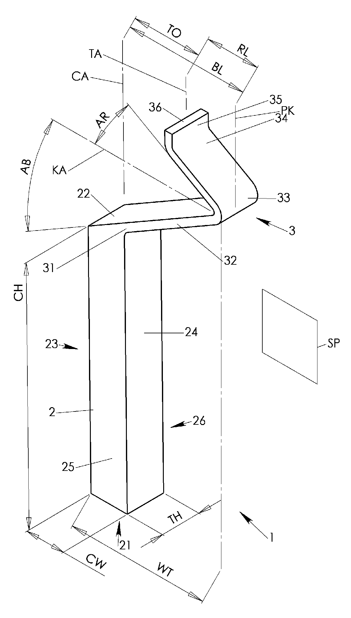 Probes with high current carrying capability and laser machining methods