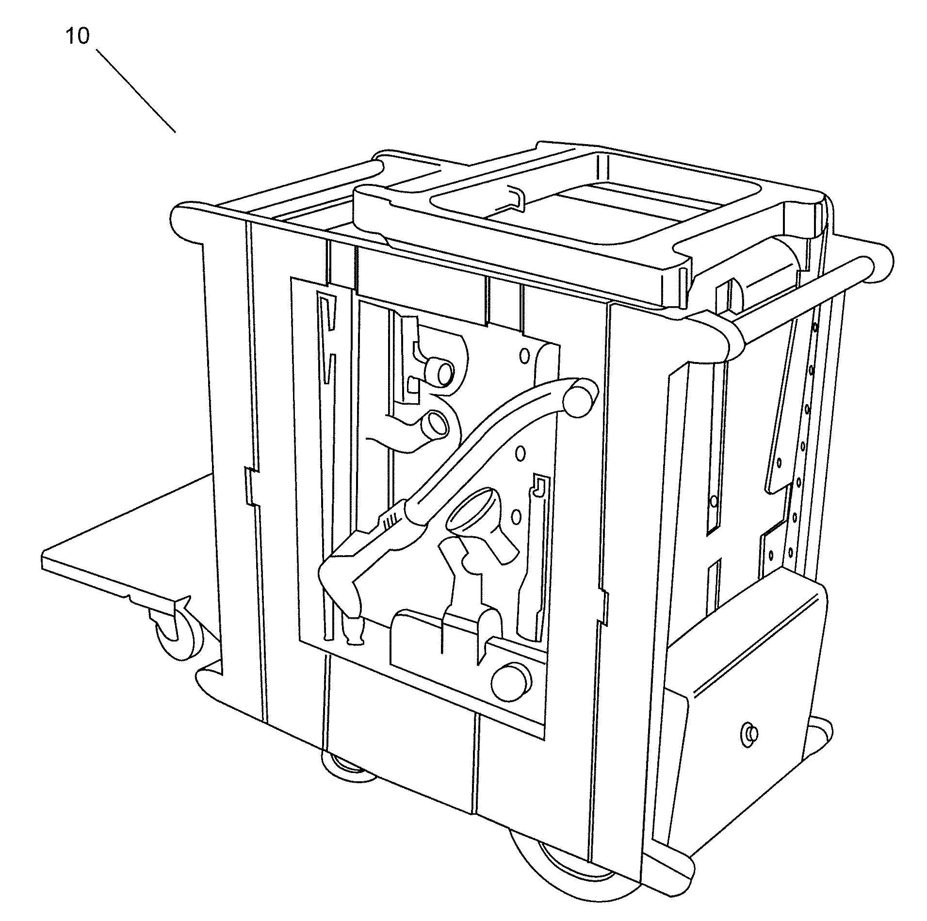 Patient room cleaning system and method