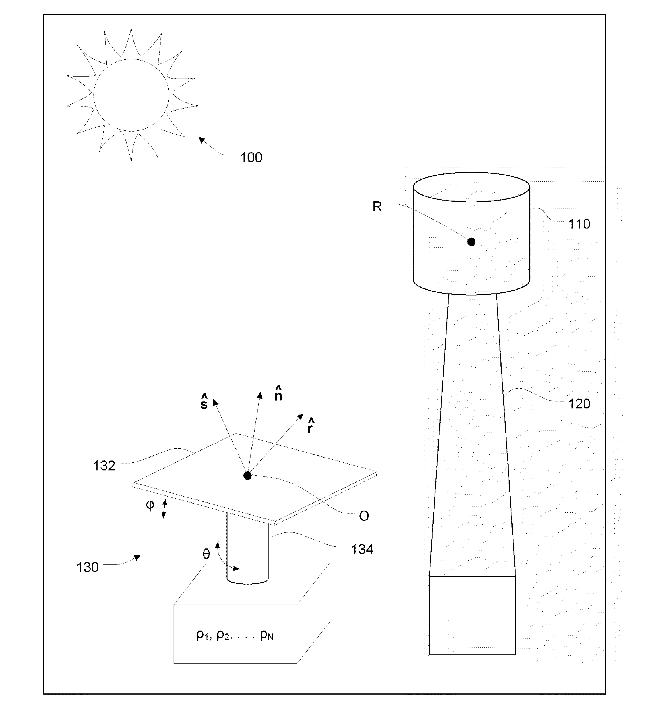 Camera-based heliostat calibration with artificial  light sources