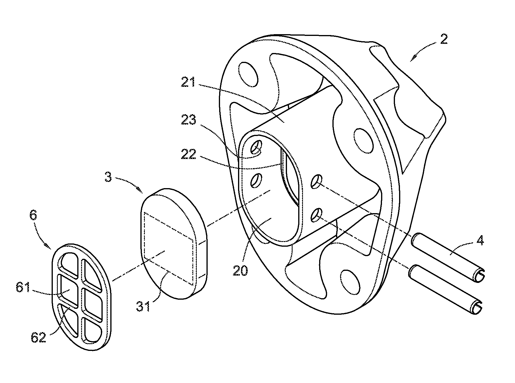 Compressed air filter assembly for nail gun