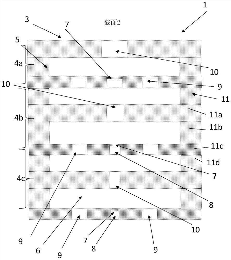 Fine particle sensor with cascaded microscales