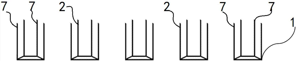 Electrostatic spinning equipment and quadrangular frustum pyramid interval array sprayer with auxiliary electrodes for electrostatic spinning equipment