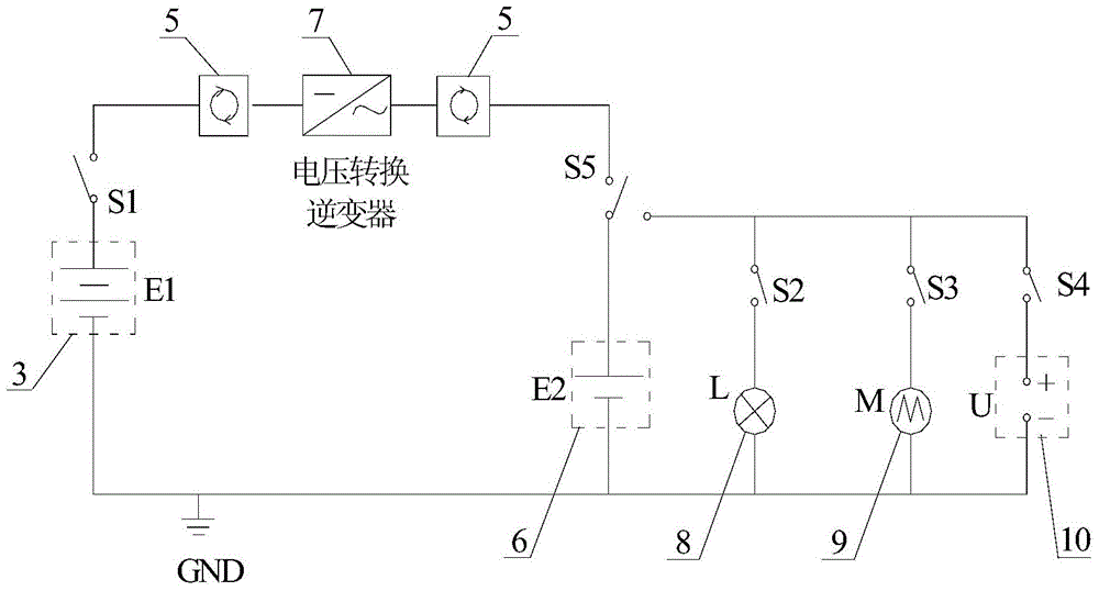 Solar outdoor multifunctional catering table