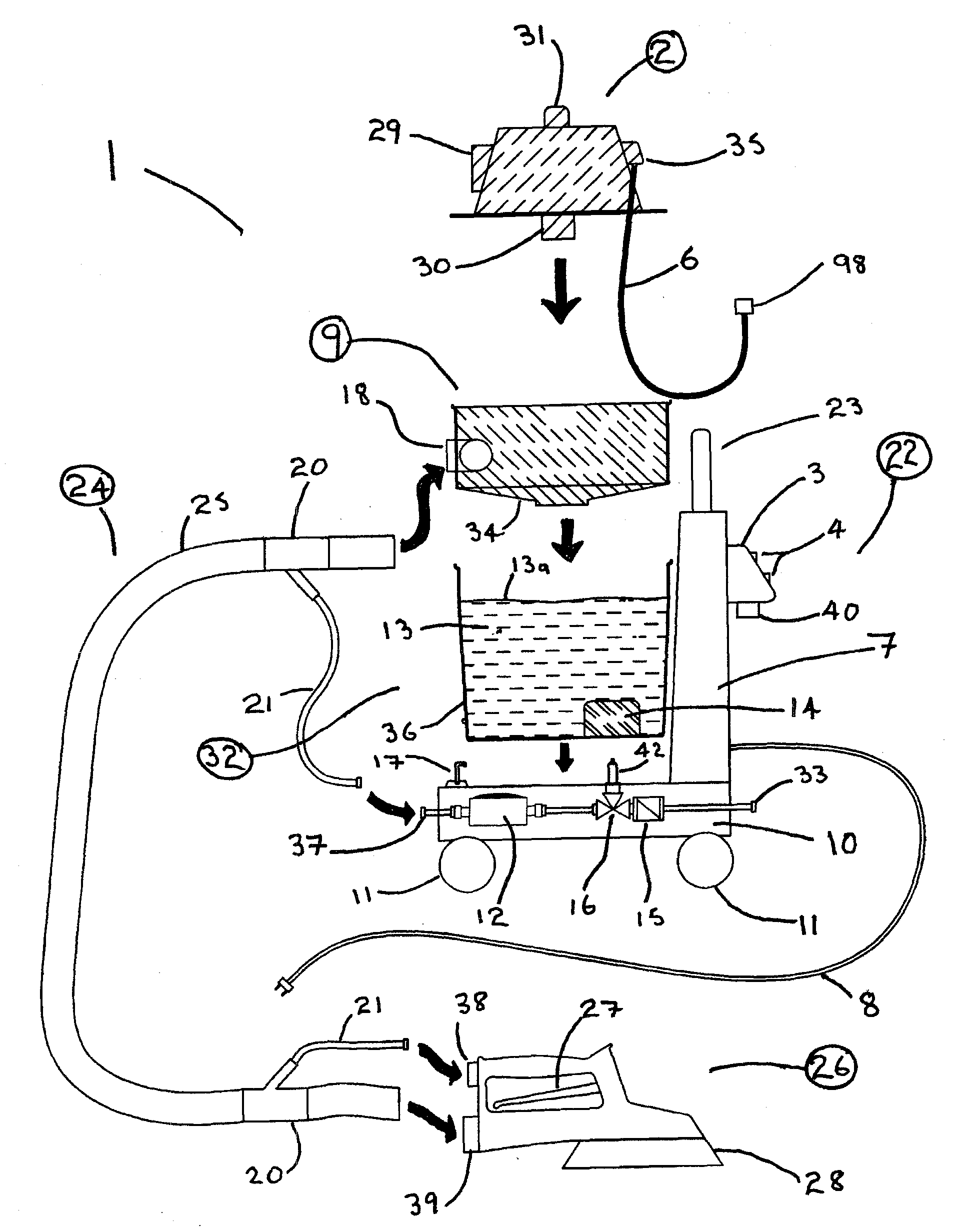 Modular recycling cleaning system