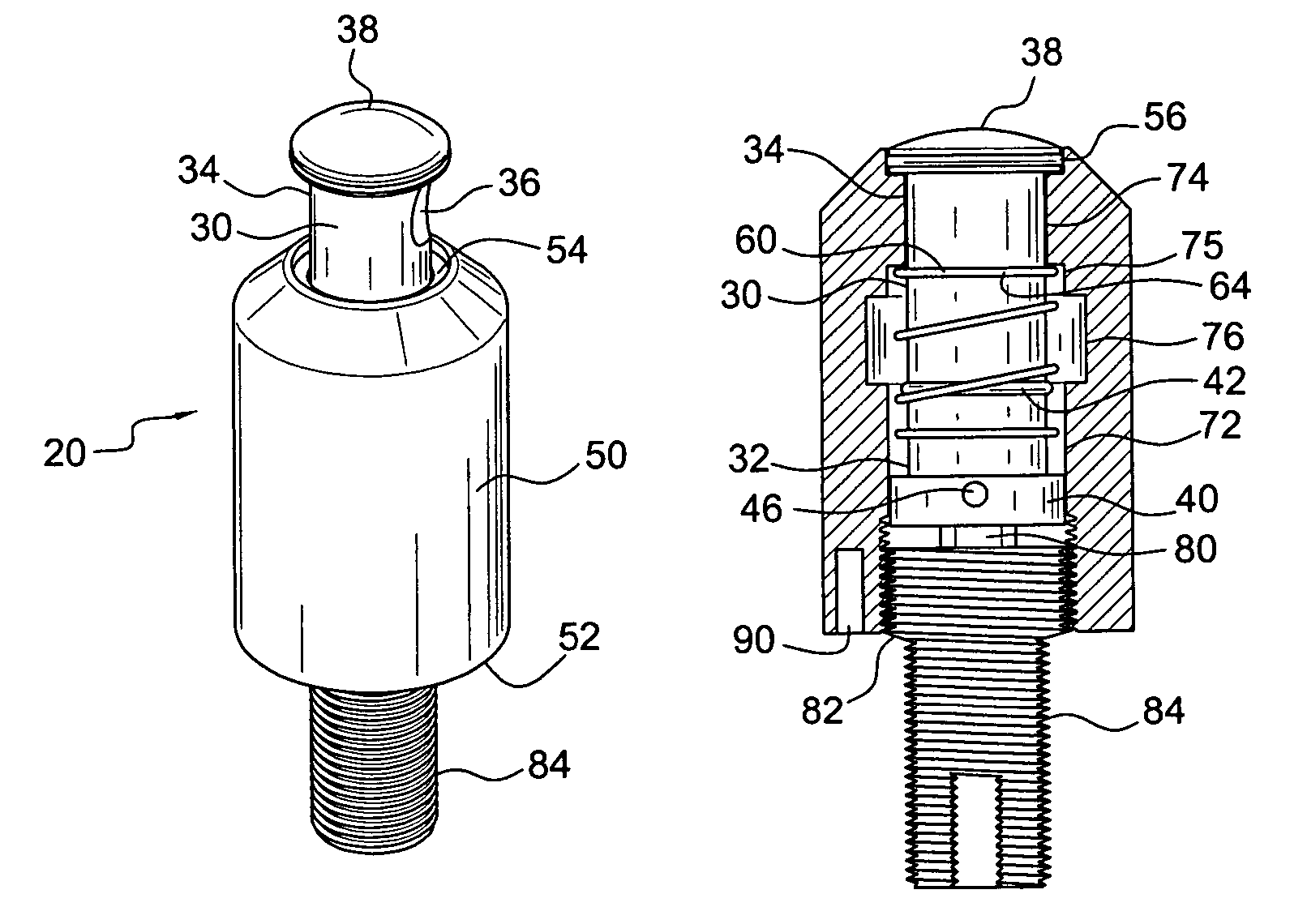 Pop-up bubbler assembly for dispensing fluid