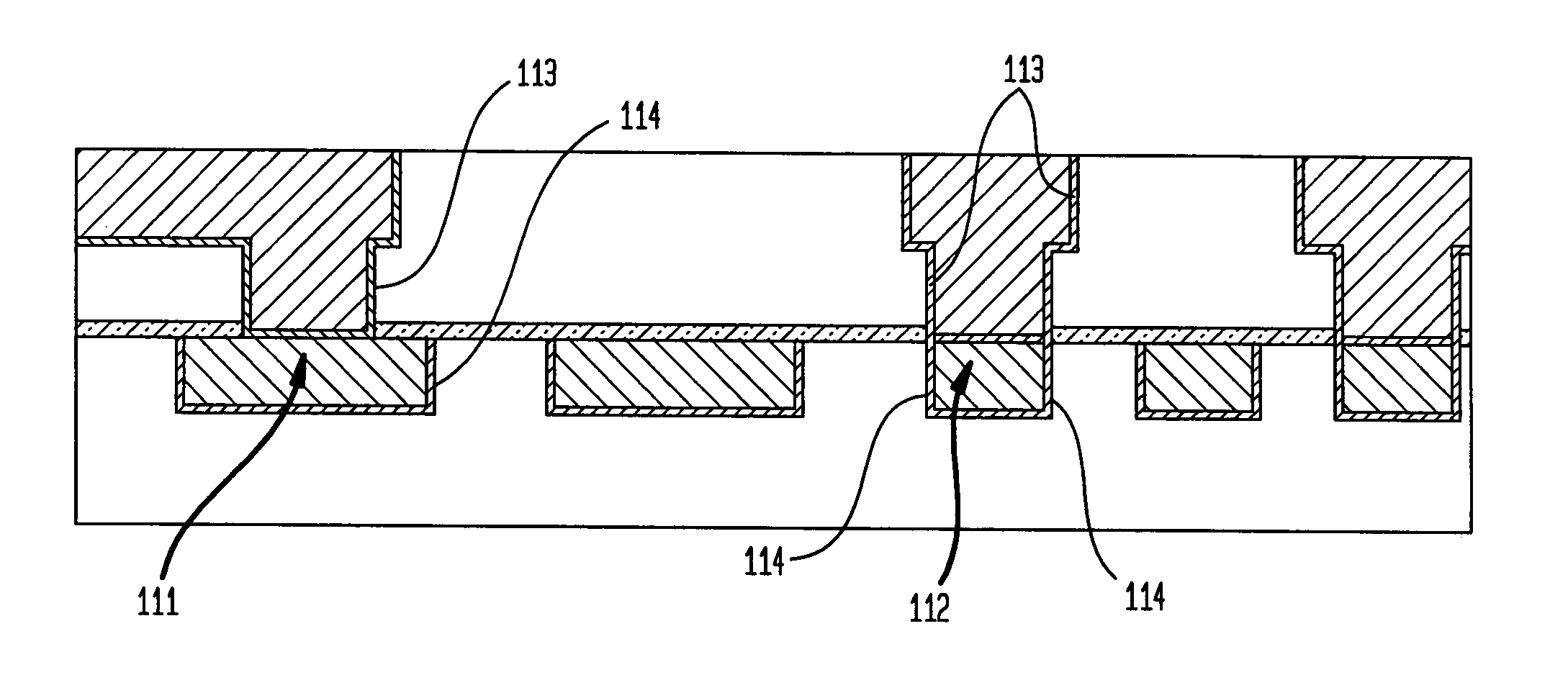 Interconnect structure with a barrier-redundancy feature