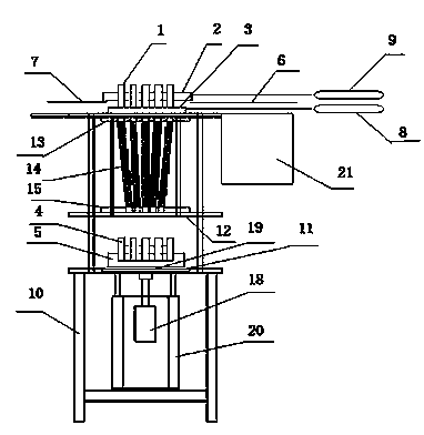 Automatic assembly method and assembly machine of inner barrels and outer barrels for producing combination fireworks