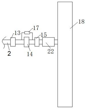 Exhaust gas treatment system and test method of a gasoline engine bench