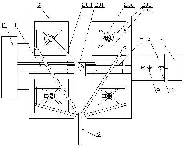 Equipment for preparing mineral wool and preparation method thereof