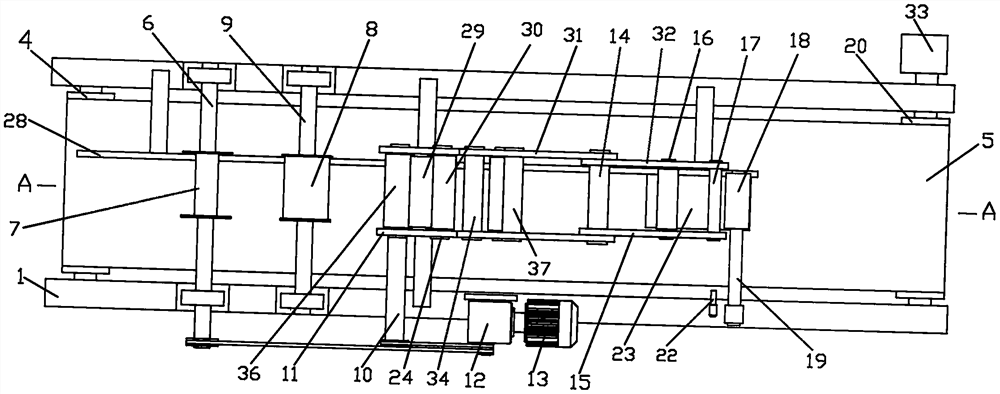 Automatic labelling machine for label