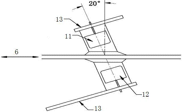 A banknote thickness detection device and calibration method thereof