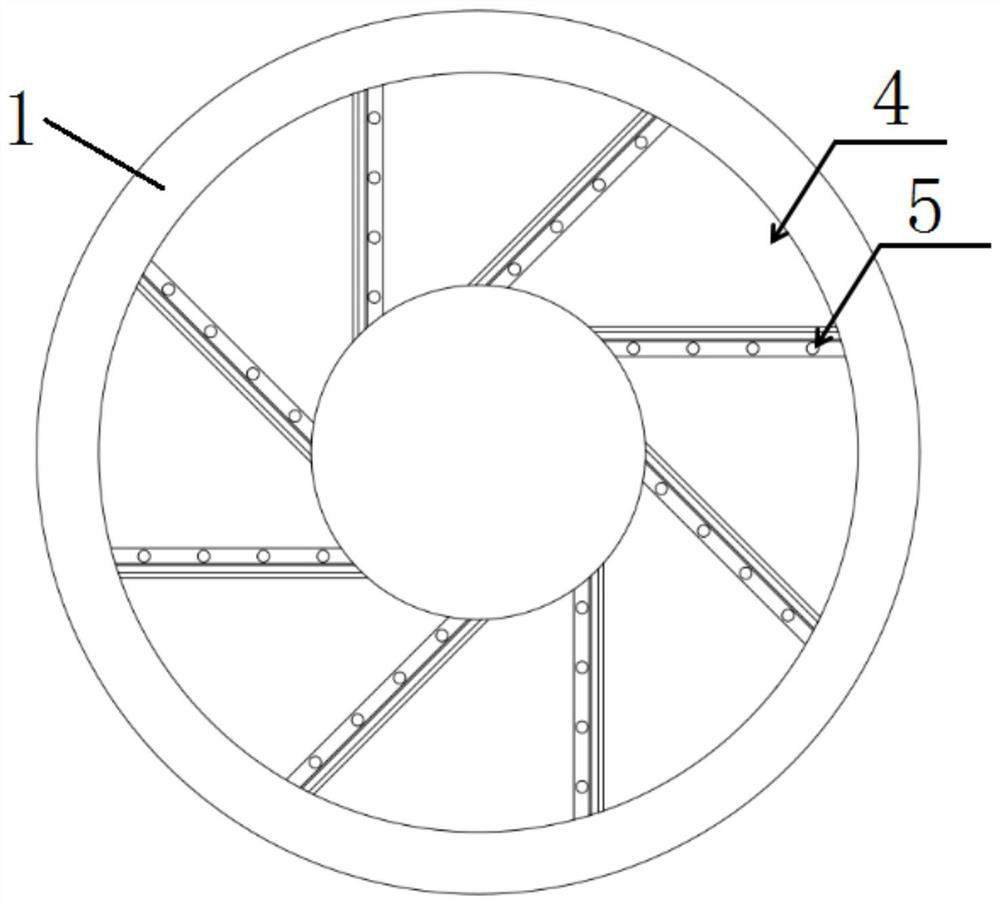 Cantilever structure elastic foil dynamic pressure air floatation thrust bearing