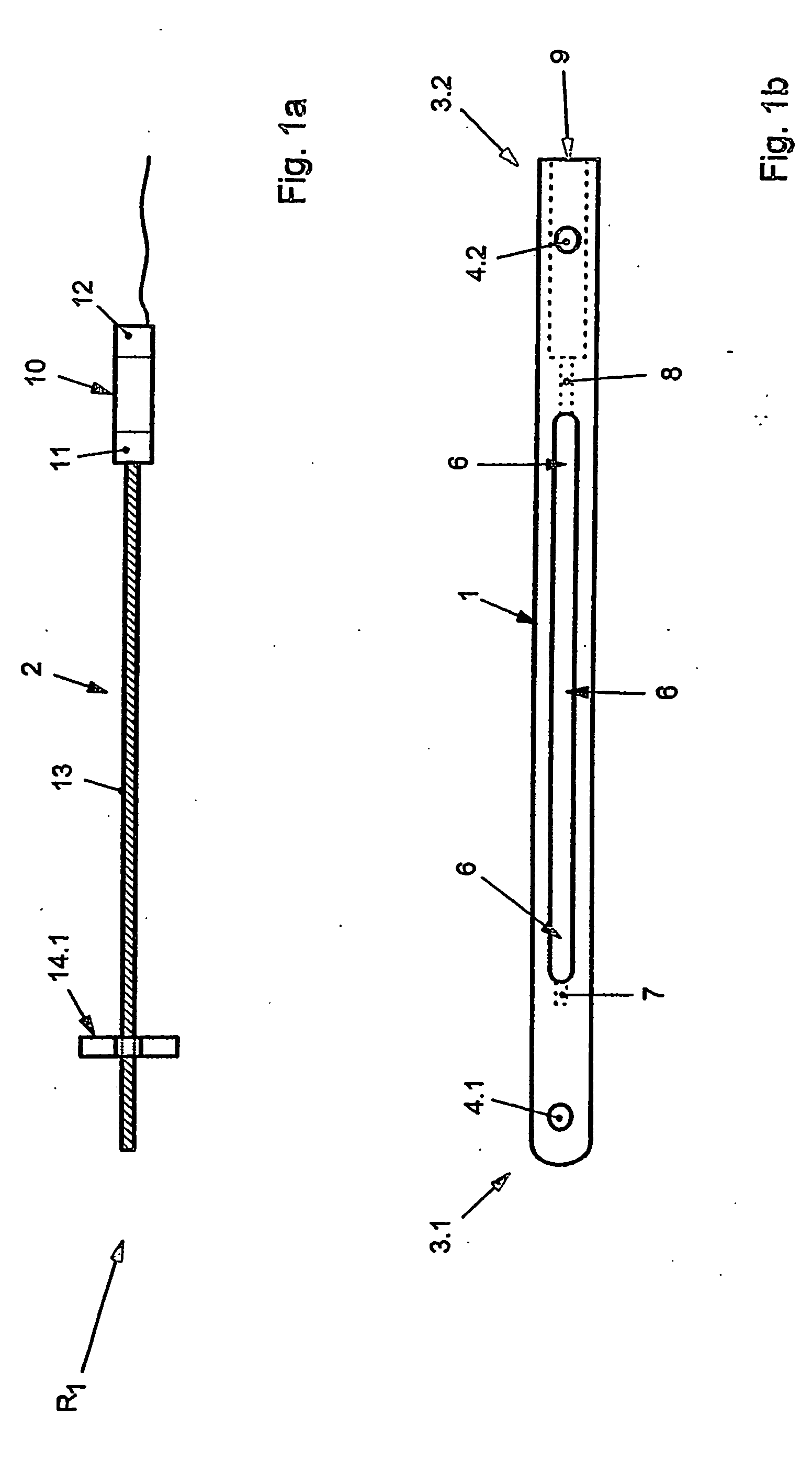 Device for lengthening bones or bone parts