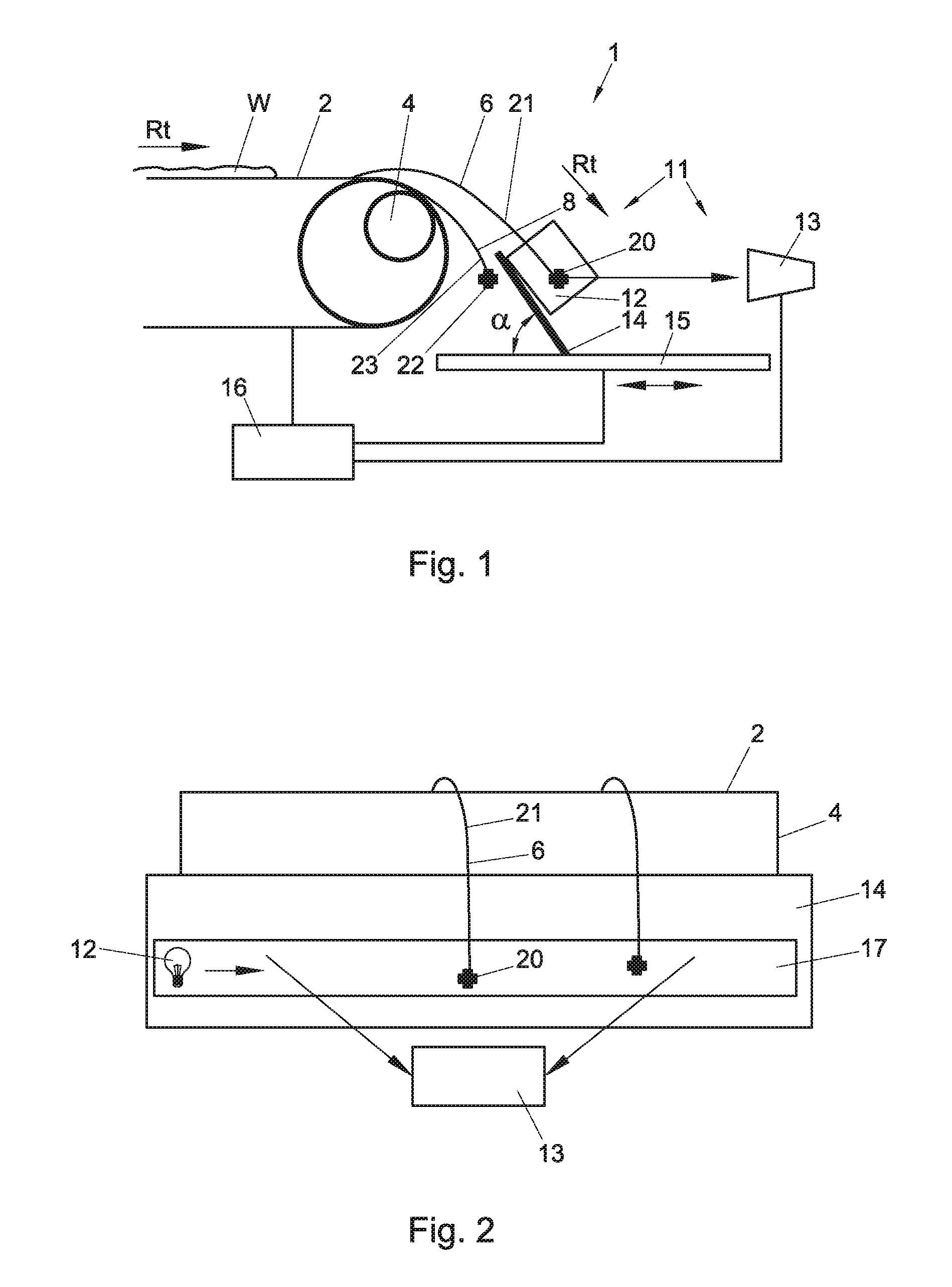 Eddy current separation apparatus, separation module, separation method and method for adjusting an eddy current separation apparatus