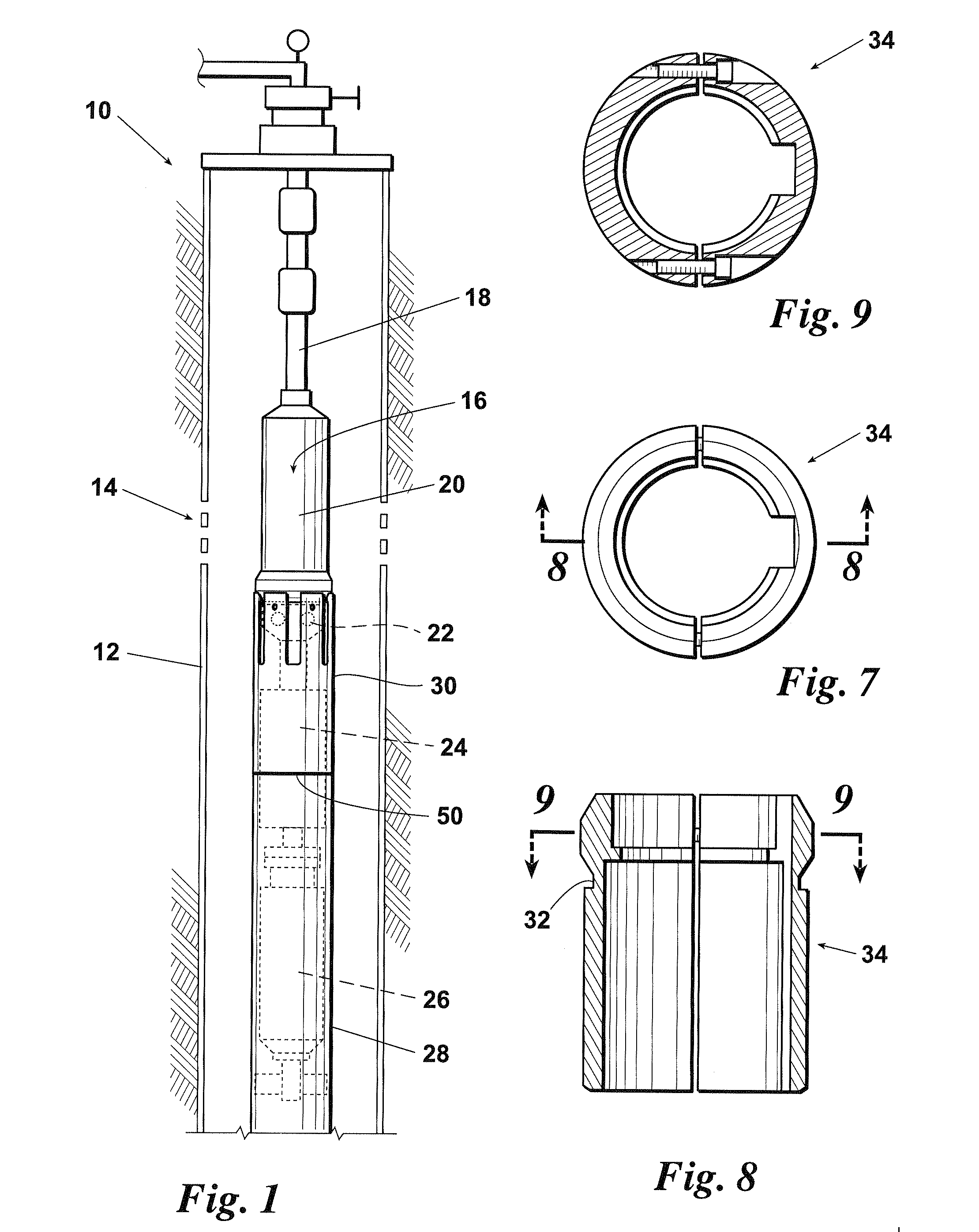 Collet adapter for a motor shroud