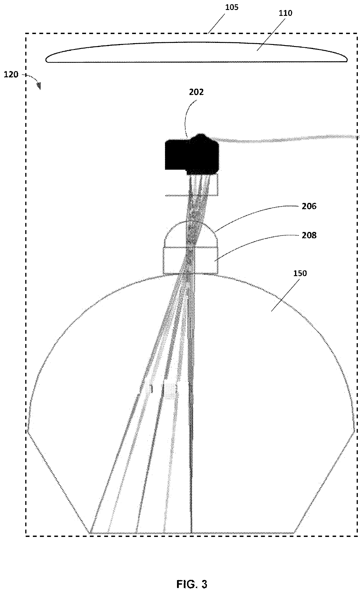 Microscope lens with integrated wide-field camera and beam scanning device