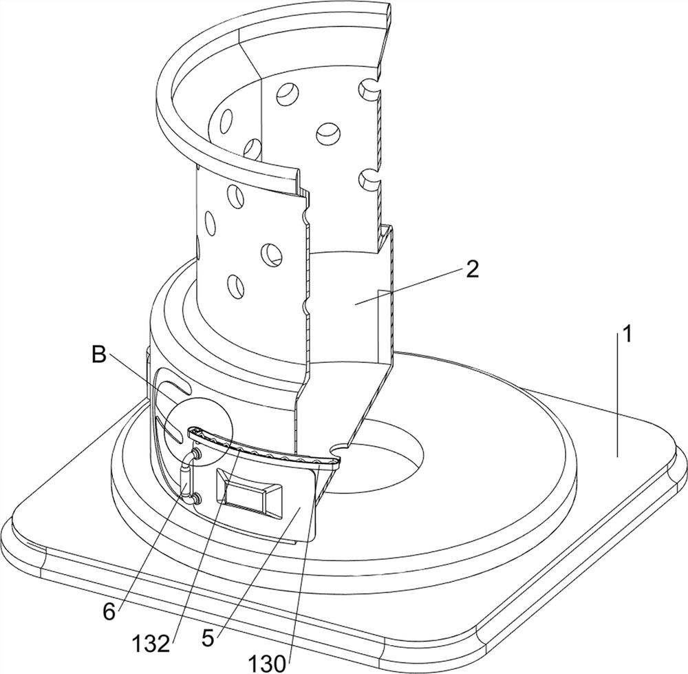 Device for manufacturing mortar by using waste concrete