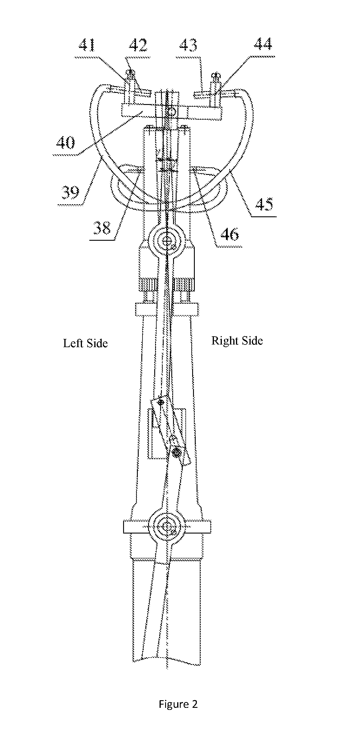 Jet type spray head double-limiting reversing mechanism