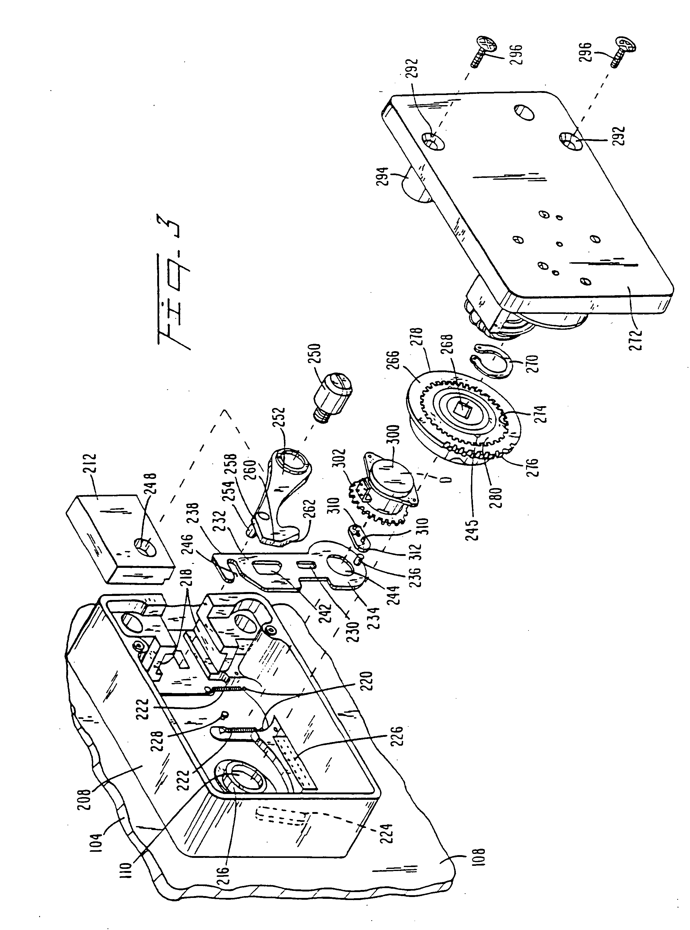 High security lock mechanism