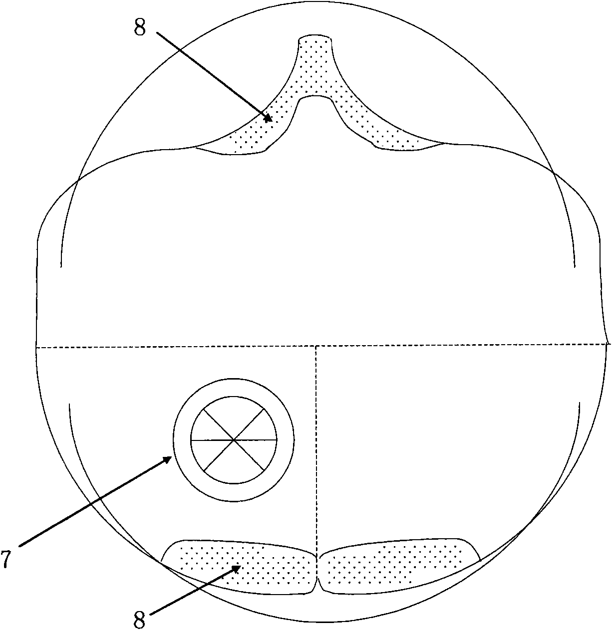 Bowl-shaped three-dimensional folding dustproof mask